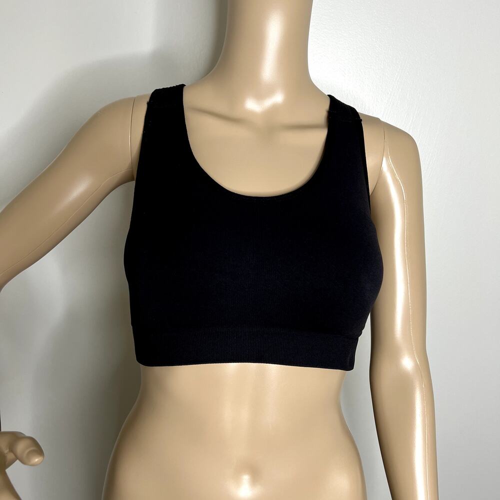 Old Navy Active Black Racerback Sports Bra